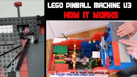 LEGO Pinball Machine V3- How it works