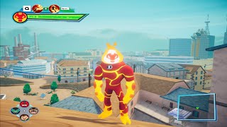 Ben10 Ben Tennyson Ben Ten Power Trip Gameplay Heat Blast screenshot 4