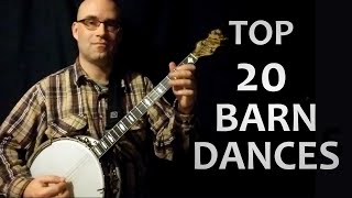 Top 20 Irish Barndances (Slow) on Tenor Banjo, with notes