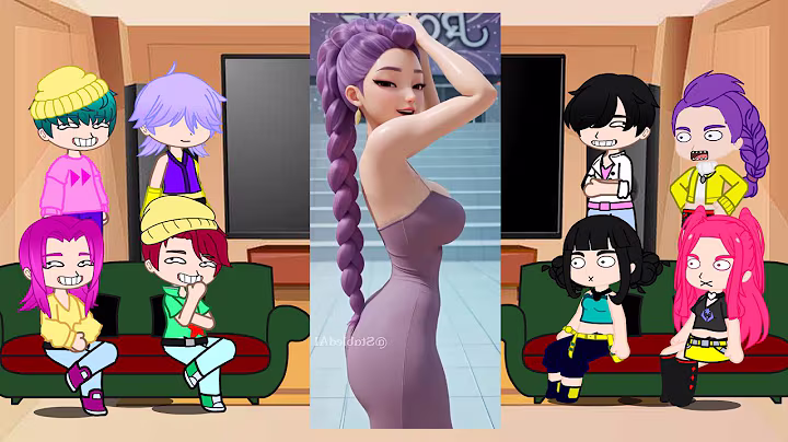 K-Pop Demon Hunters React To Themeselves / Memes / TikToks / Saja Boys / Huntrix / Gacha React