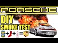 PORSCHE 911 DIY SMOKE TEST & MAF CLEANING