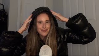 Asmr With My Puffer Jackets Intense Crinkle Sounds, Zipper Tapping, Clicky Whispers Full Gain
