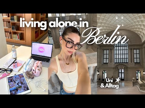 Living alone in Berlin ⭐️ friends, concert, work & food 💌