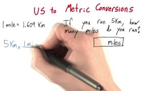 km to miles - Intro Algebra Review