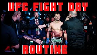 Ufcmma Fighters Fight Day Routine