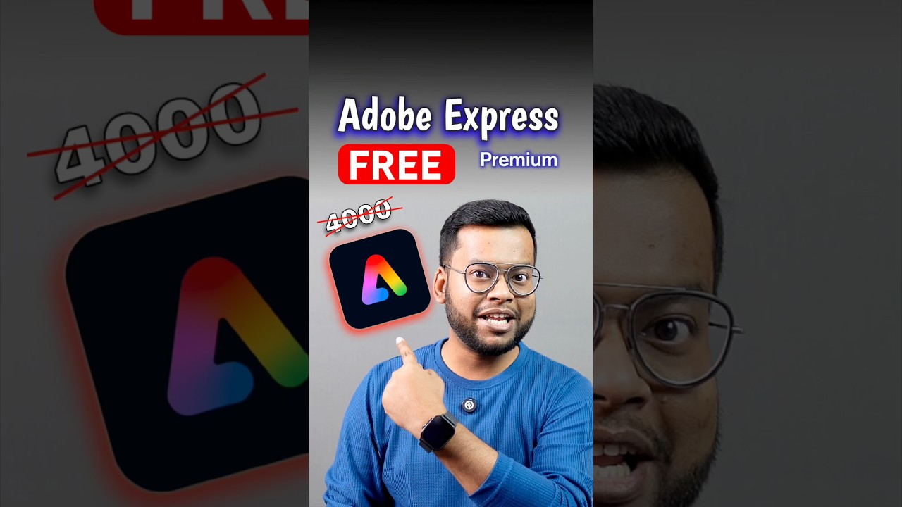 Airtel user FREE Adobe Express Premium 