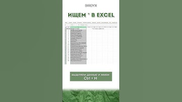 *️⃣ Ищем * в Excel #эксель #эксельобучение #excelобучение #birdyx