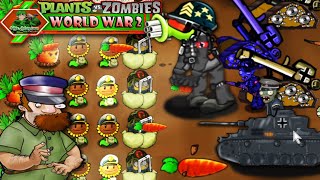 Plants Vs Zombies World War 2 V0.2 Beta | Part 1 | Adventure Level 0-1 to 1-4 Poland
