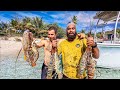 Hunting with the islanders seafood catch clean  cook