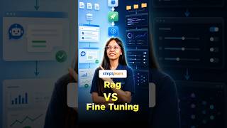 RAG vs Fine Tuning: Key Differences Explained | RAG vs Fine-Tuning For LLMs | #Shorts | #Simplilearn