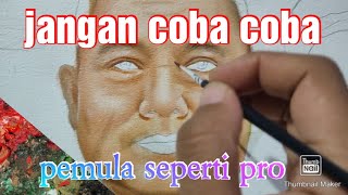 Cara Mudah Melukis Wajah Dengan Cat Akrilik