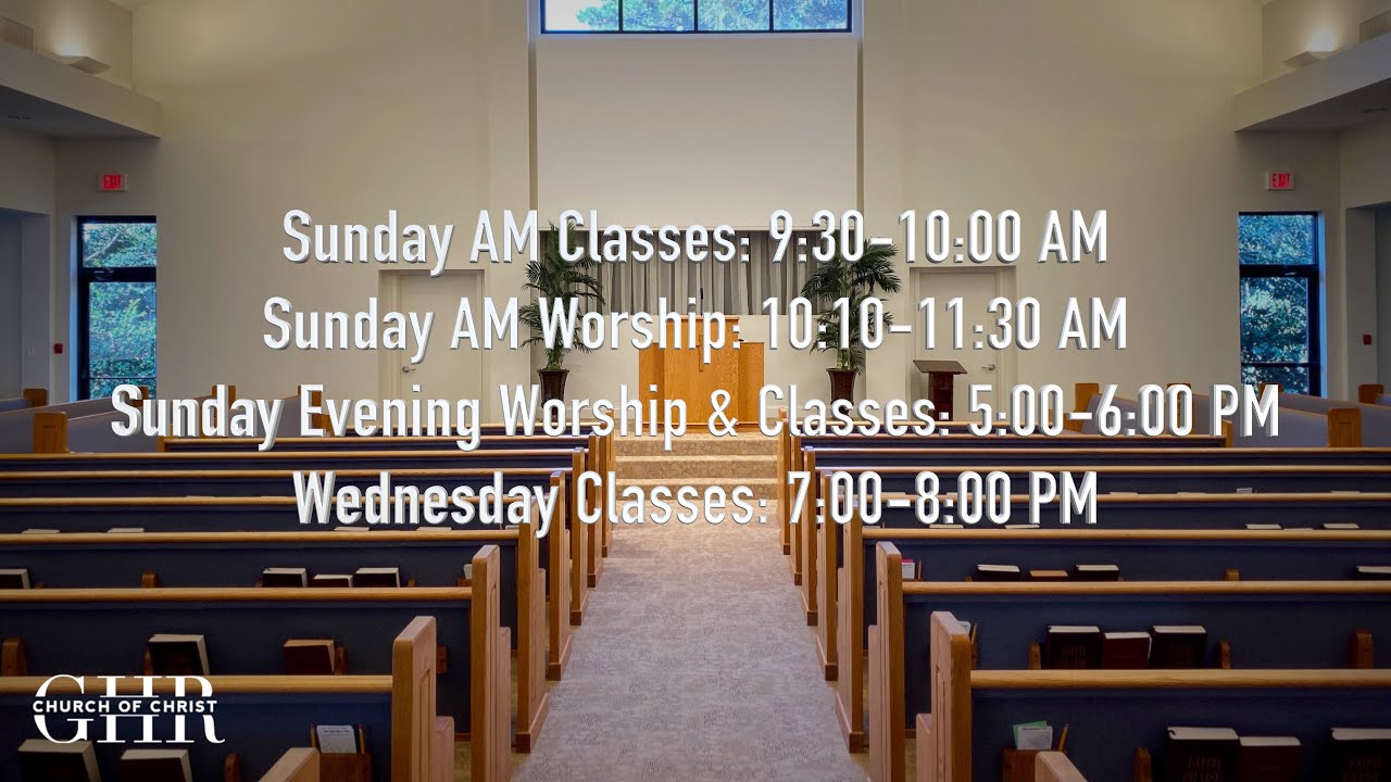 New Assembly Schedule