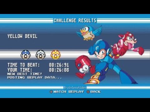 Yellow Devil Challenge - Mega Man Legacy Collection - YouTube