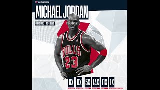 NBA 75 GREATEST PLAYERS: #2 Michael Jordan