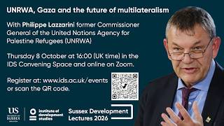 UNRWA, Gaza and the future of multilateralism with Philippe Lazzarini