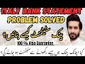 Italy Study Visa Without Strong Bank Statement? | Tips for Students with No Job or Sponsor Income