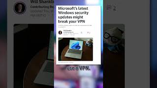 Windows Update Breaks VPNs screenshot 2