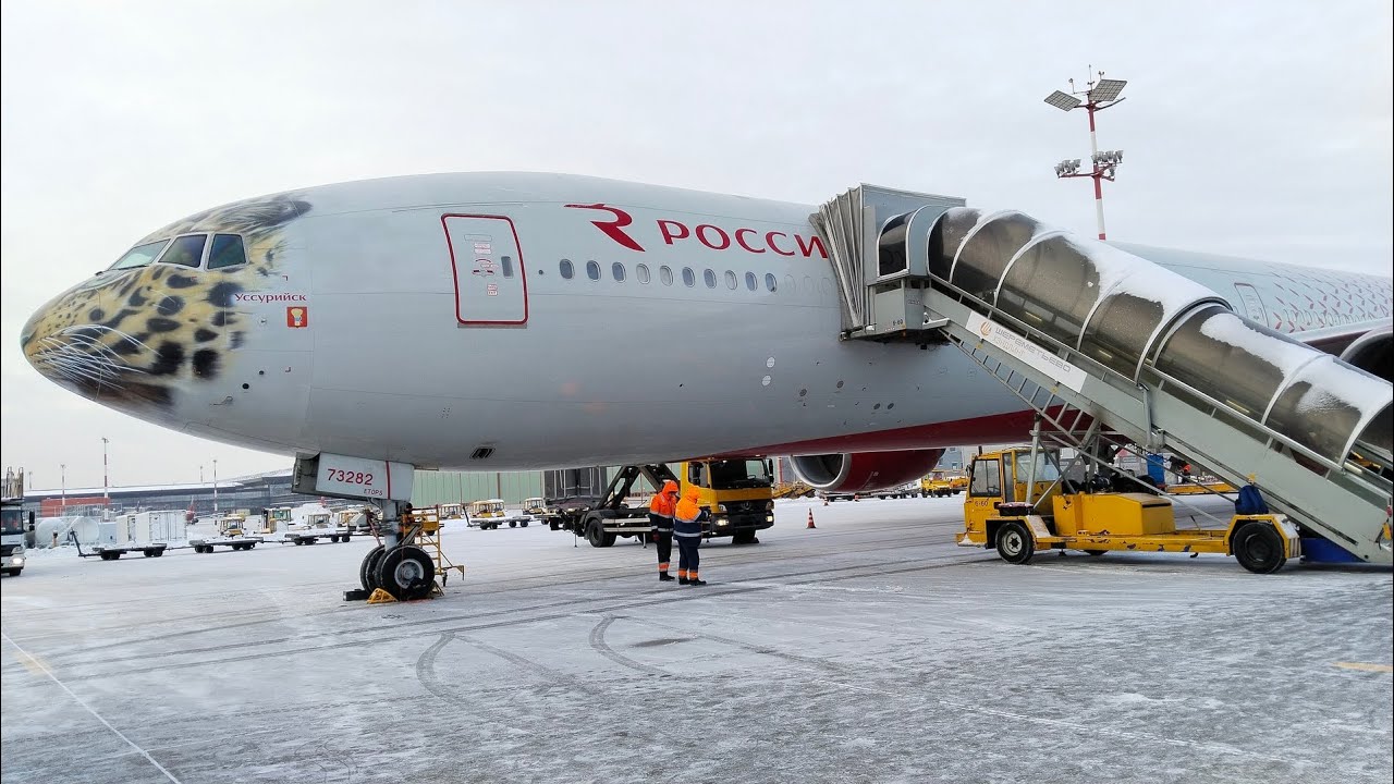 Boeing 777-300 а/к Россия | Рейс Благовещенск - Москва (SVO)