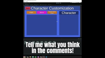 I am adding character Customization into my multiplayer game! #shorts
