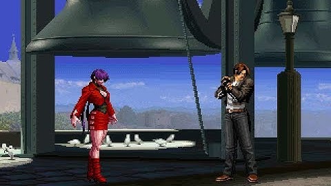 Orochi Shermie vs Kyo Kusanagi