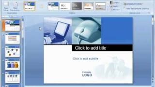 PowerPoint 2007 Tutorial 6_ Working with Themes.flv