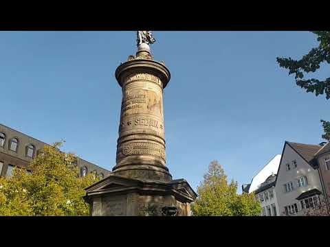 Germany. Walking the streets of Siegburg