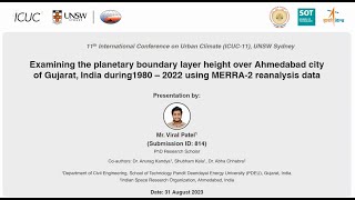 Examining the Planetary Boundary Layer Height over Ahmedabad city of Gujarat, India during 1980-2022