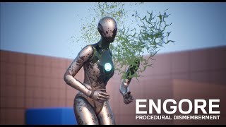 EnGore: Procedural Dismemberment Showcase