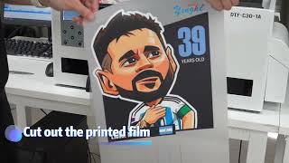 Desktop A3 DTF printer