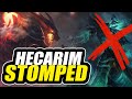 Warwick Outplays Hecarim and Carries with Mid