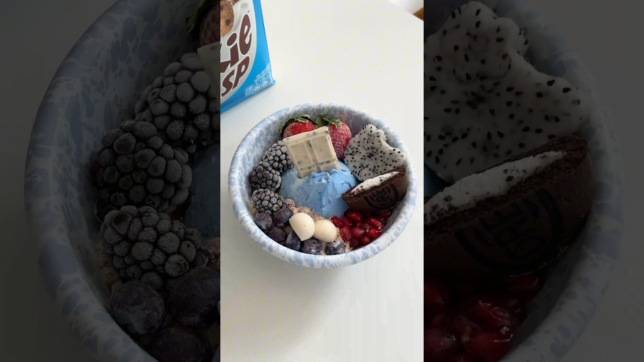 Make yogurt bowl with me 