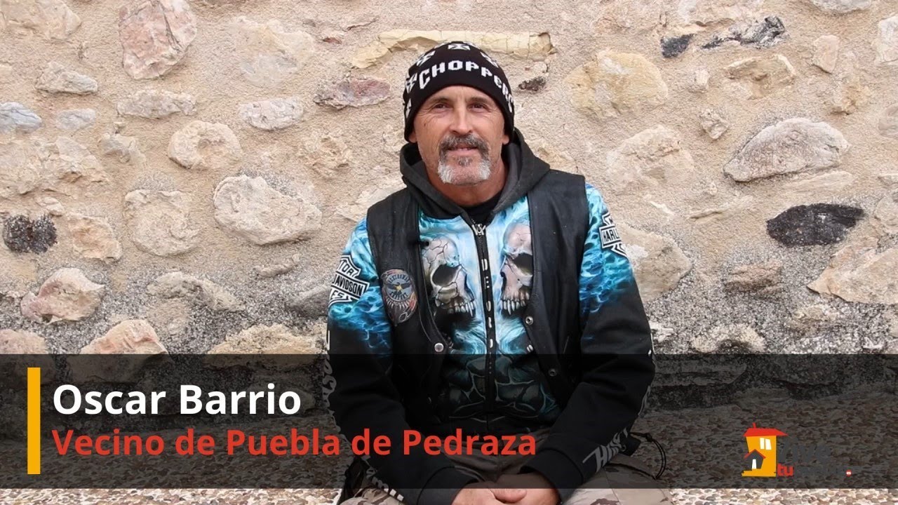 Óscar Barrio. Vecino de Puebla de Pedraza (Segovia)