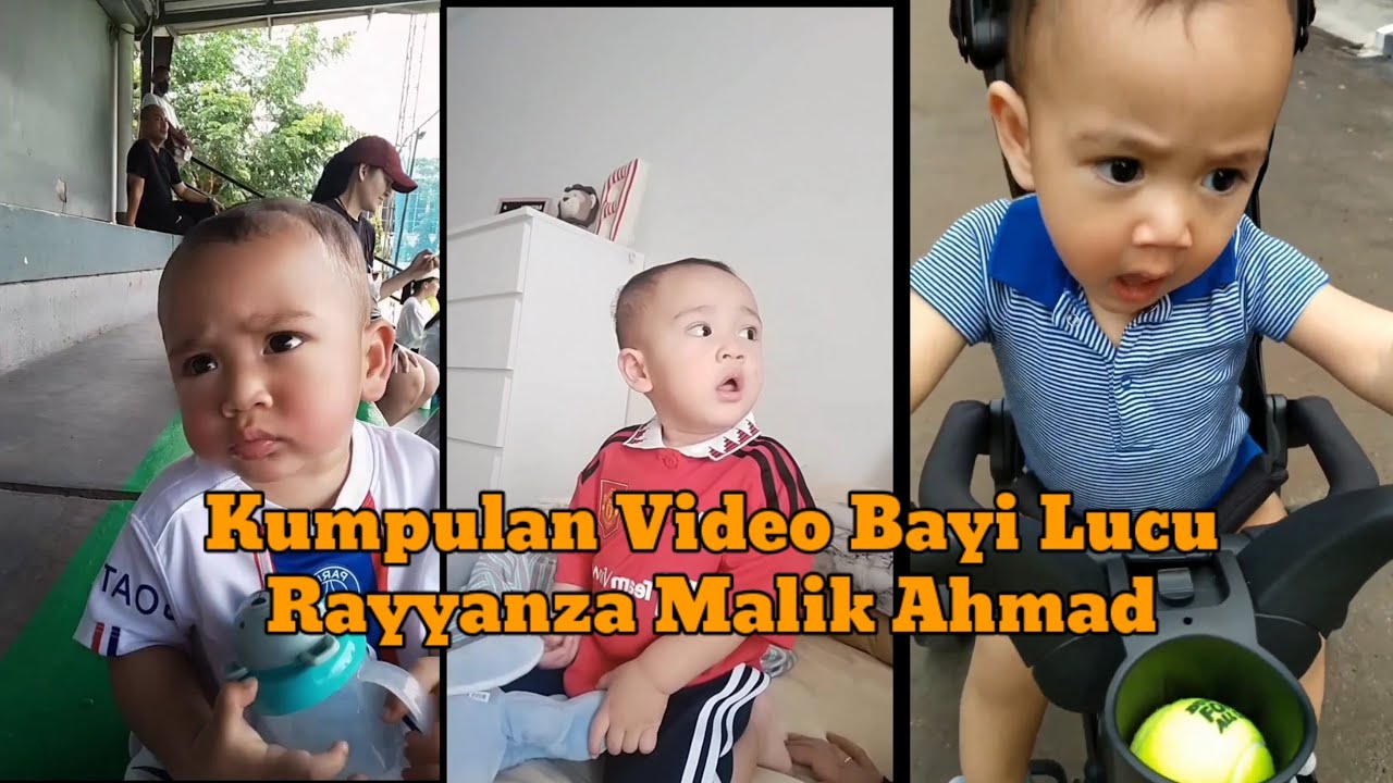 Kompilasi Video Lucu Bayi Rayyanza Malik Ahmad - Cipung 