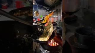 Chinese Chicken Chowmein &amp; Eggs fried rice 🌾 #chinesefood