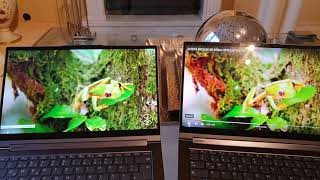 I ordered both devices to check out the difference in battery life and
screen