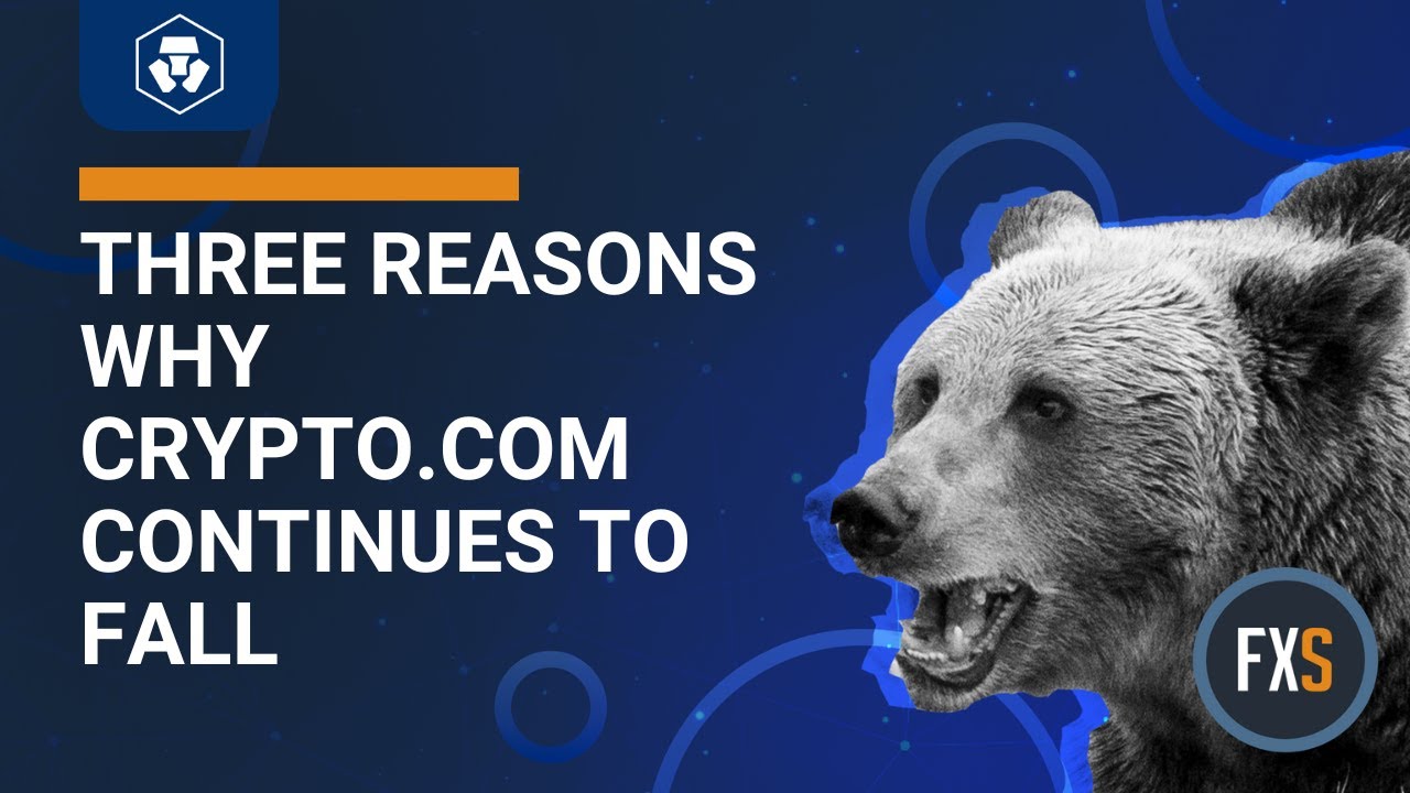 Three reasons why Crypto.com price continues to fall