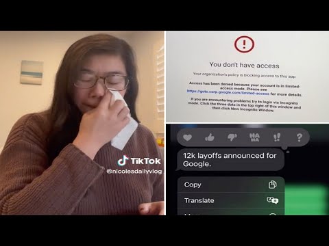 Fired Google employee shares “a day in my life