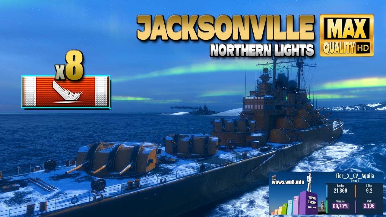 Один из лучших игроков в WOWS в Джексонвилле - World of Warships