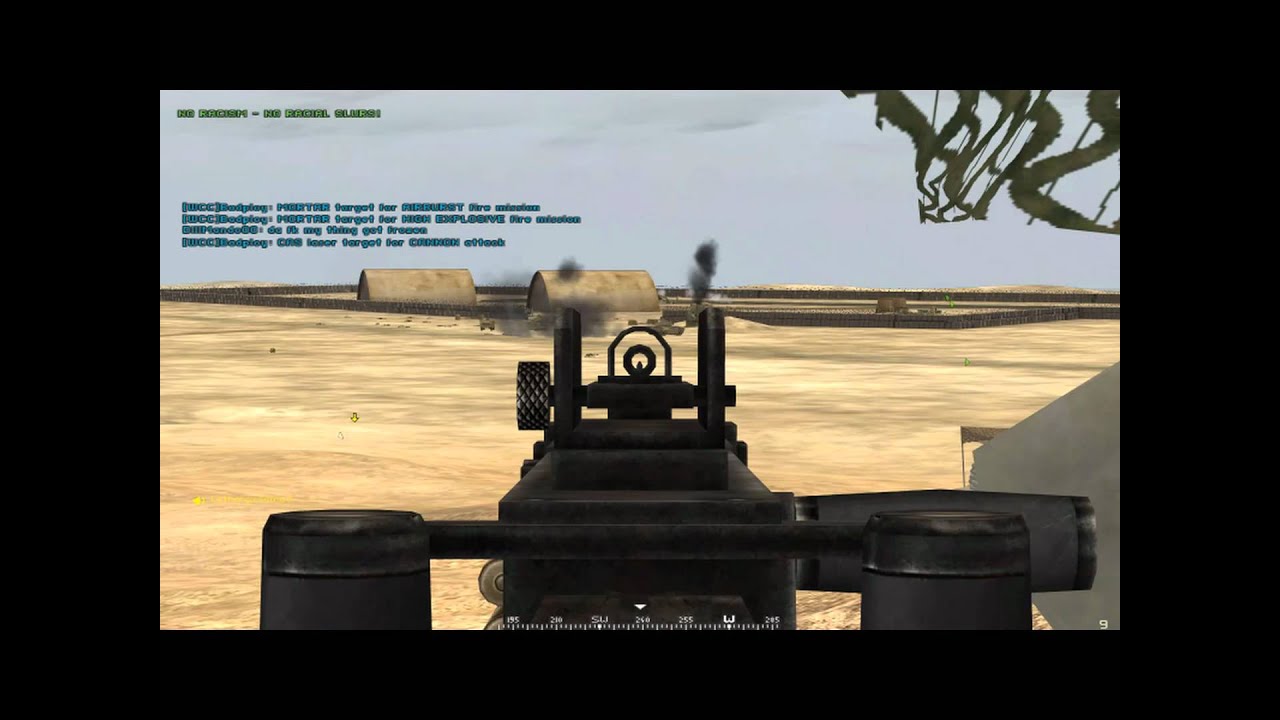 JDAM Strike at Kashan Desert in BF2: Project Reality