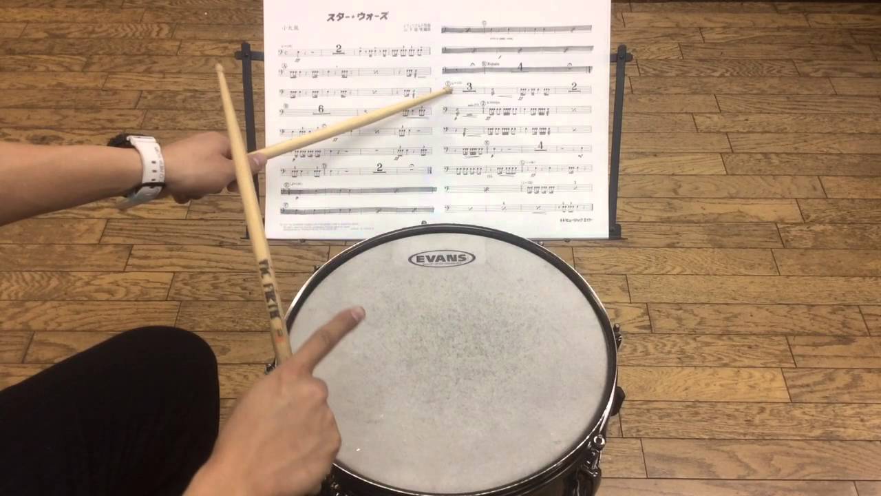 器楽合奏 スターウォーズ 小太鼓 Youtube