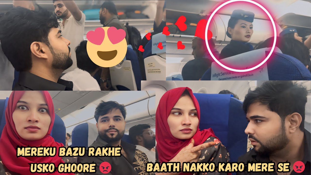 Air hostess ko Dekhna Pada Bhari 😱 || Sameera Ka Dil Toot Gaya 💔 || 