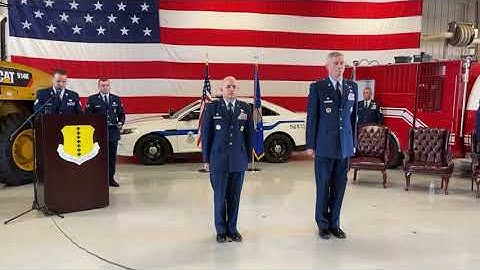 17th MSG Change of Command