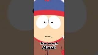 Your month your South Park character pt 1