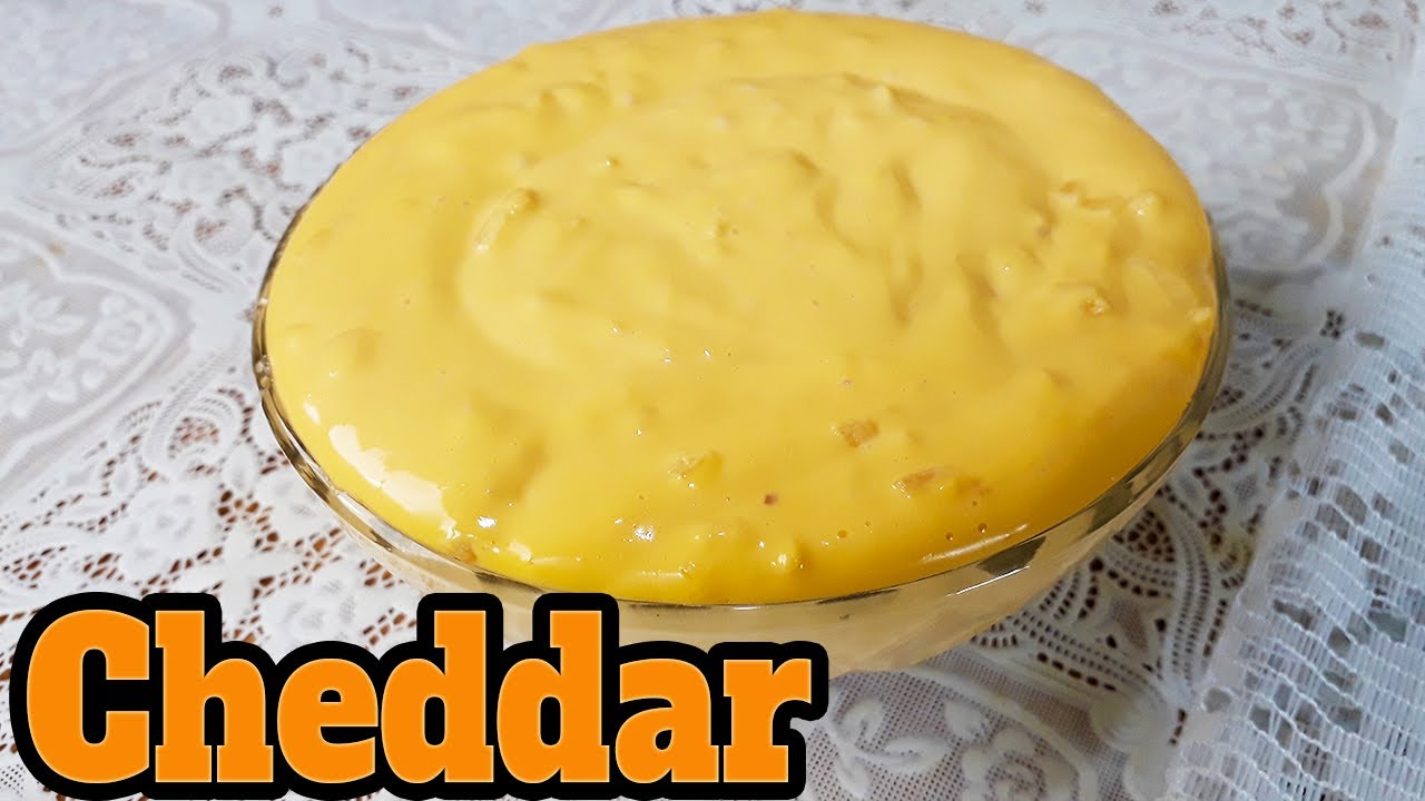 Molho CHEDDAR Para Hambúrguer FÁCIL e Delicioso ! Molho CHEDDAR Para Hambúrguer FÁCIL e Delicioso !