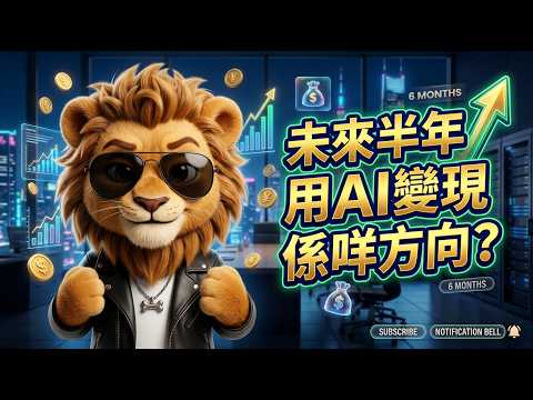 【廣東話】未來半年，用AI變現方向係咩？#AI #人工智能 #AI創業 #AI一人公司 #AI變現 #AI賺錢 #AI自動化 #自動化工作流  #ChatGPT  #龍蝦
