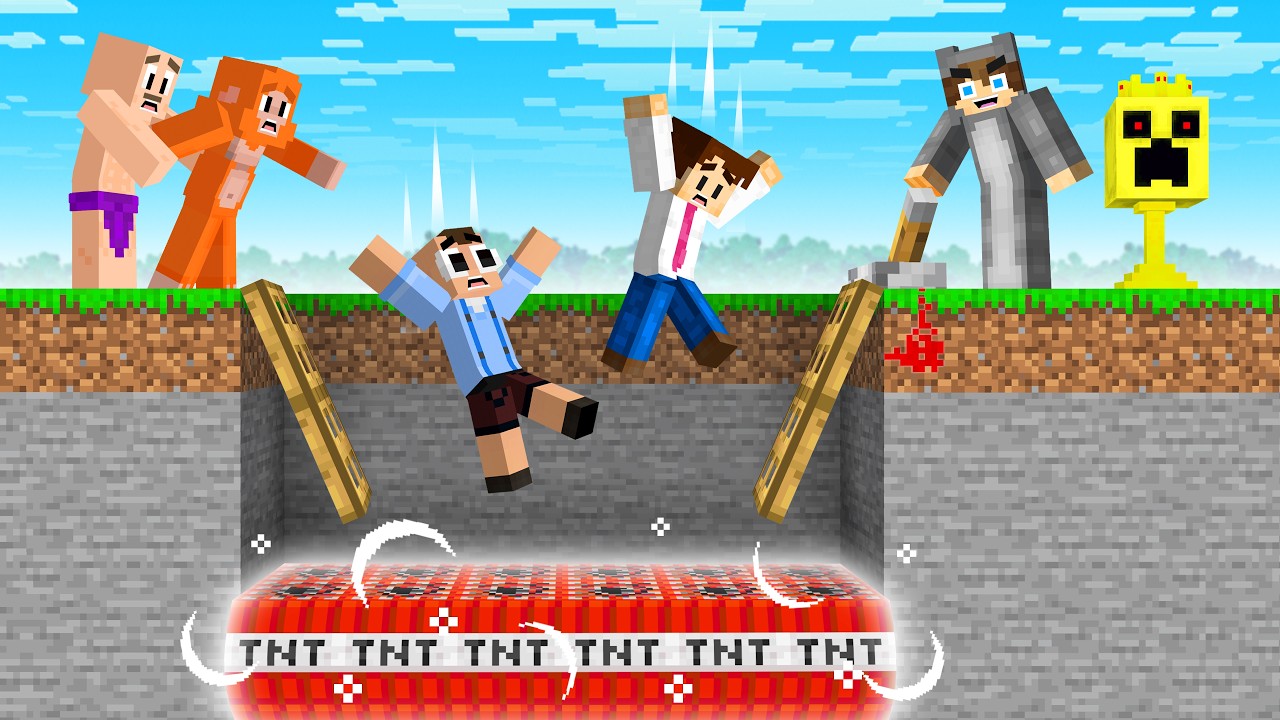 Minecraft Hunters vs SPEEDRUNNER Race vs My Friends!