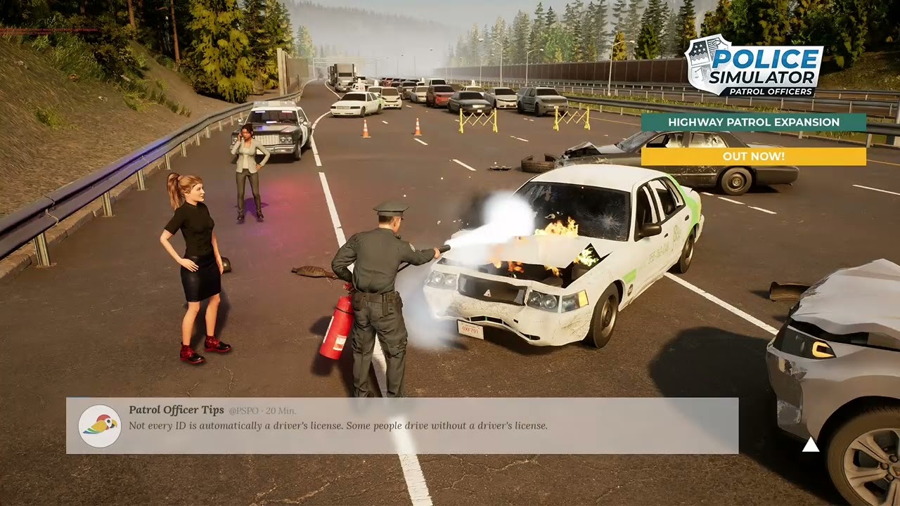 Police sim Patrol officers-highway/city patrol*Must Watch