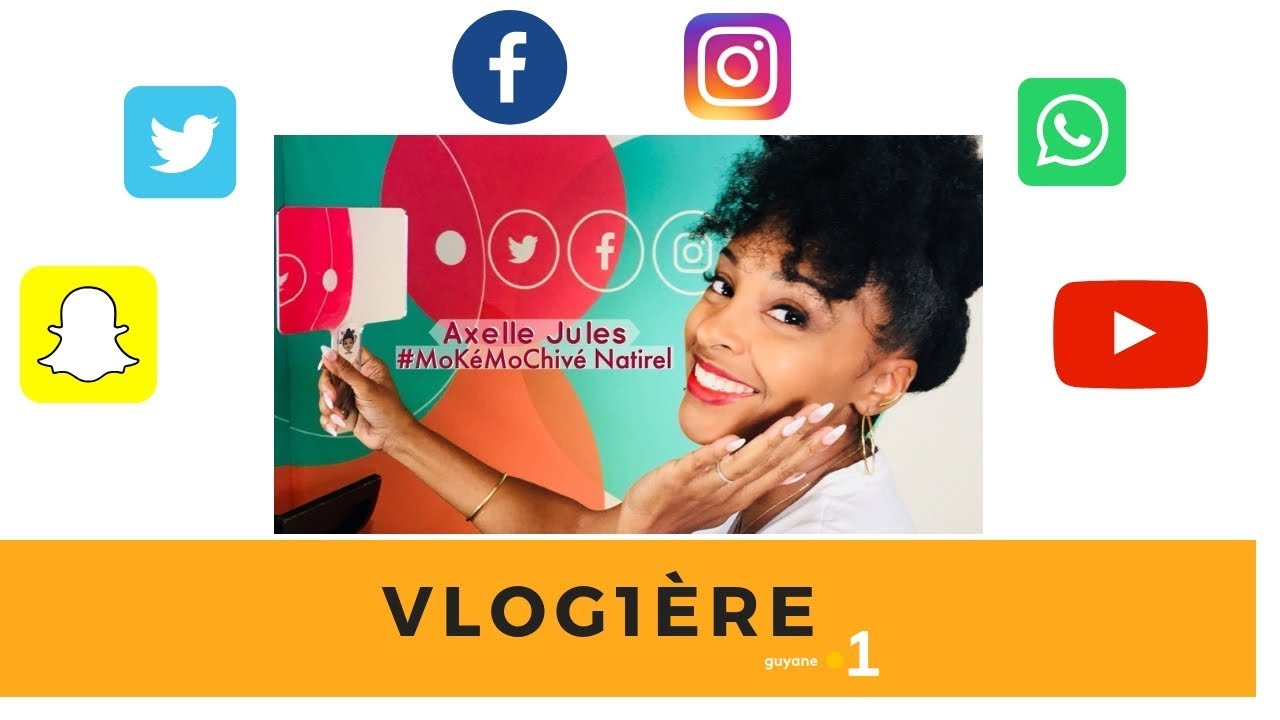 Vlog1ère - TUTO coiffure nappy avec Axelle