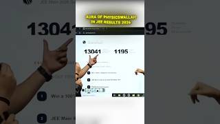 Aura Of Physicswallah #physicswallah #shorts #jeeresult #iitmotivation