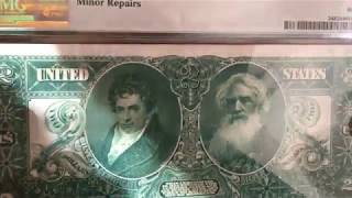 1899 $2 silver certificate